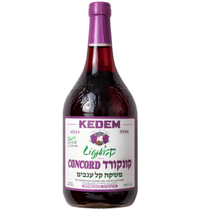 קדם מיץ ענבים 1.5 לייט זכוכית